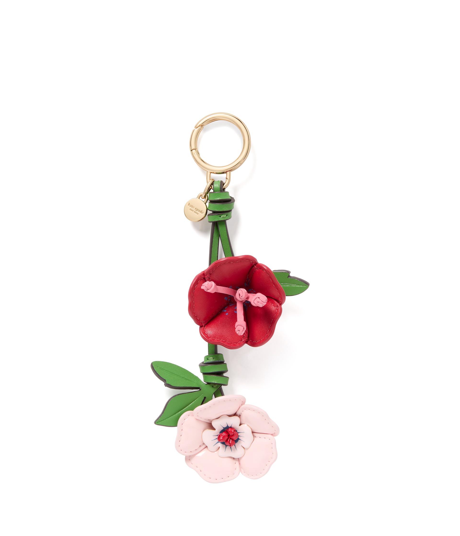 In The Garden Patent Leather Key Fob Kate Spade New York