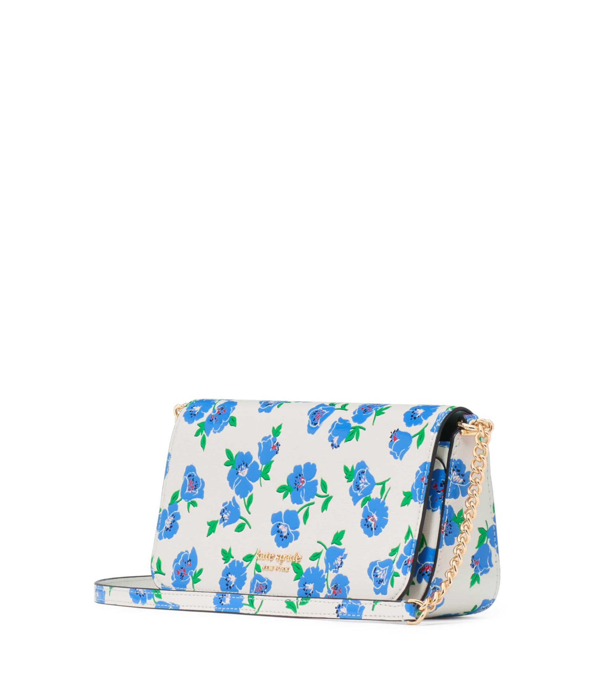 Devin Springtime Blooms Flap Chain Wallet Kate Spade New York