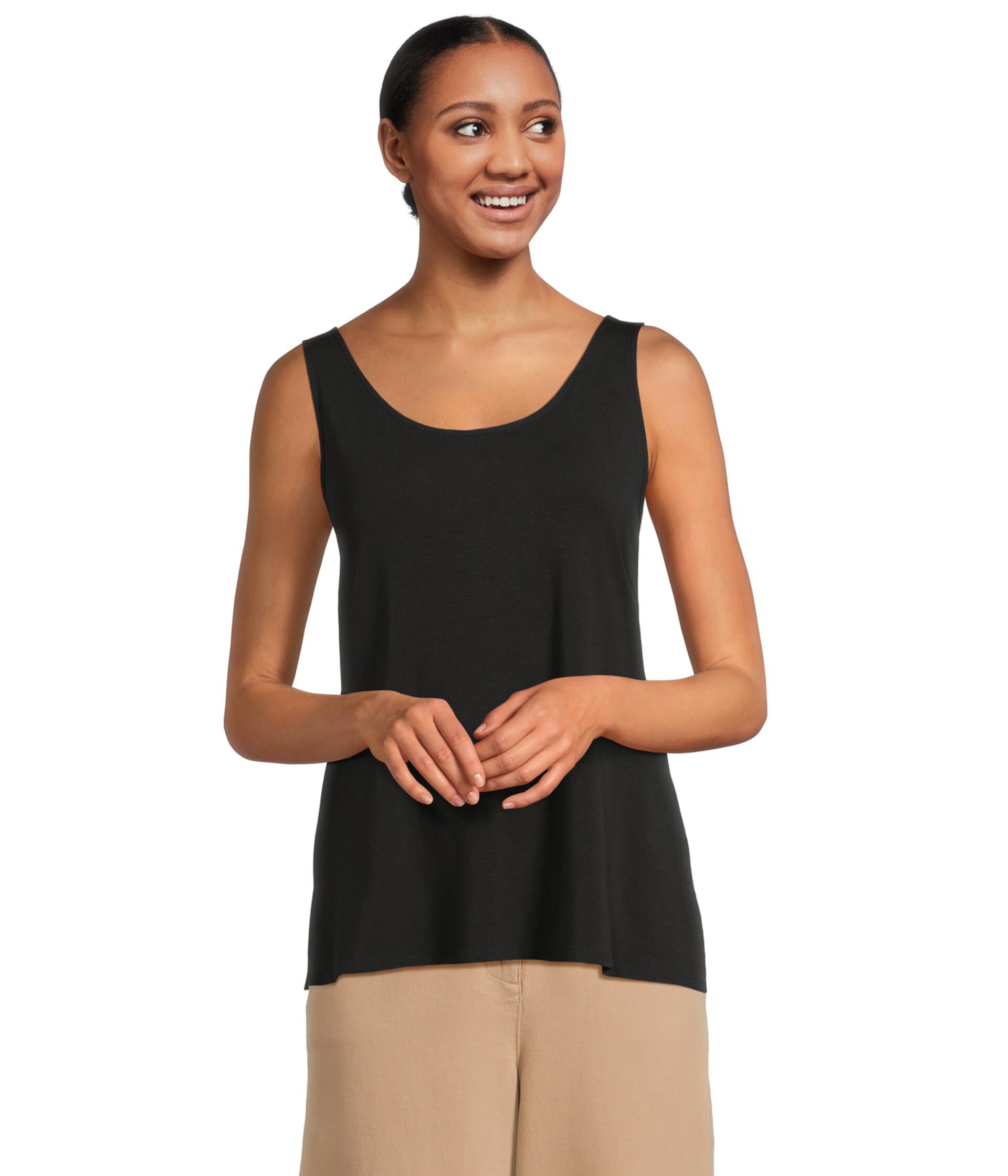 Scoop Neck Tank Eileen Fisher