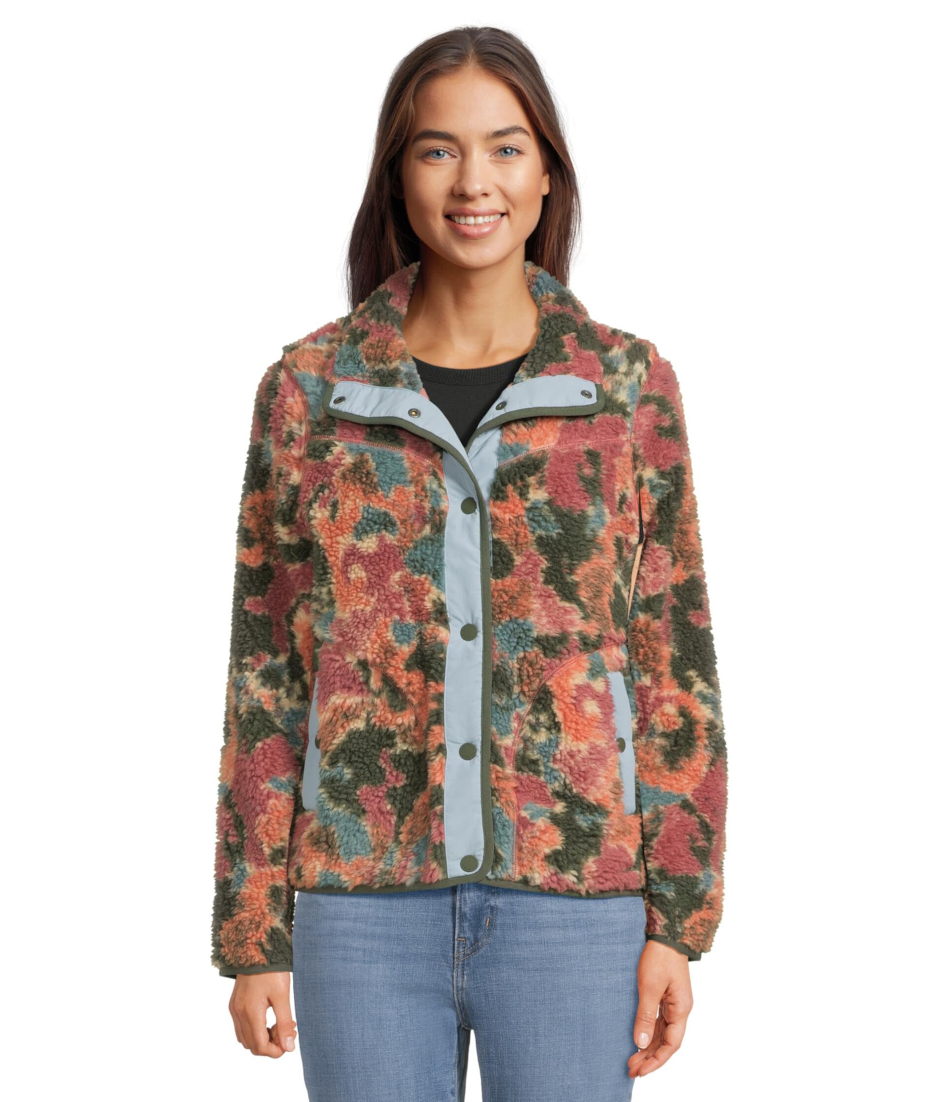 Bean's Sherpa Fleece Jacket Print L.L.Bean