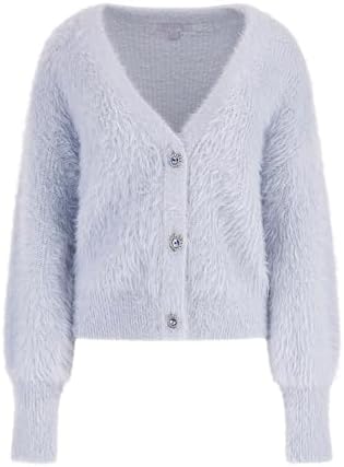 GUESS Women's Long Sleeve Keyla Cardigan Sweater Guess