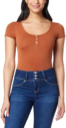 WallFlower Women's Chandler Insta Smooth Seamless Bodysuit Top WallFlower