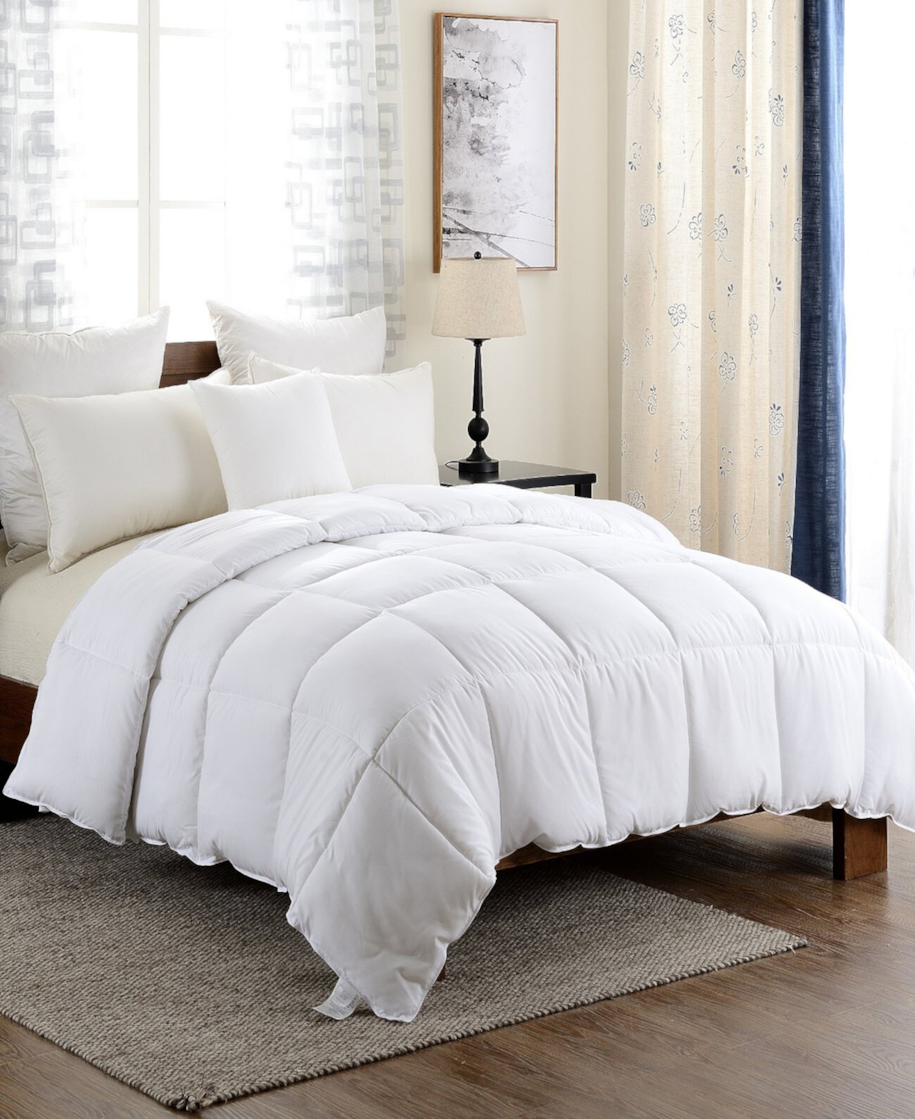 Gel Fiber Filled Luxurious Twin Comforter Cheer Collection