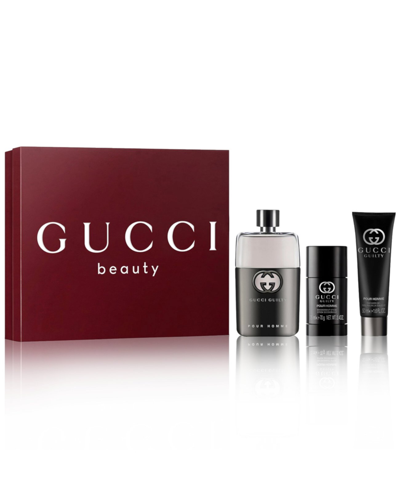 Men's 3-Pc. Guilty Pour Homme Eau de Toilette Gift Set Gucci