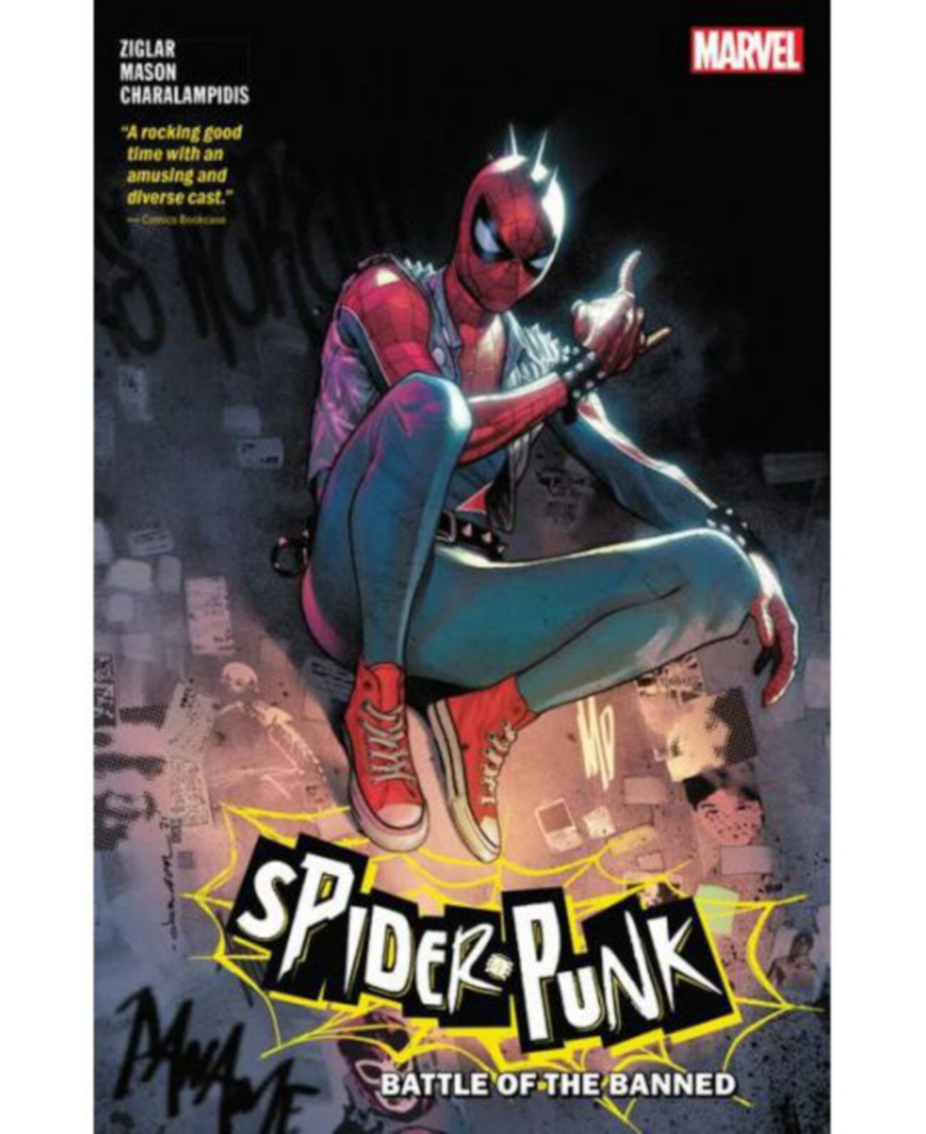 Spider-Punk- Banned in D.C. by Cody Ziglar Barnes & Noble