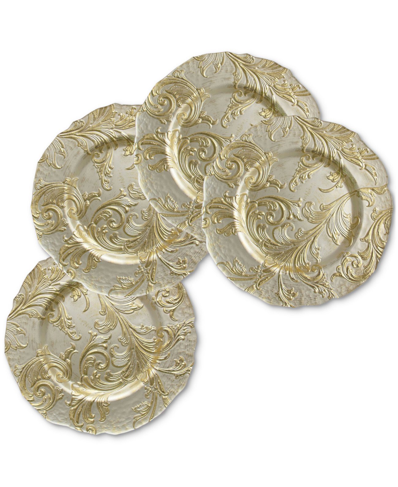 Vanessa Charger Plate 13", Set of 4 American Atelier