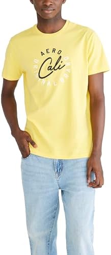 AEROPOSTALE Men's Circle Logo Short Sleeve Tee Aeropostale