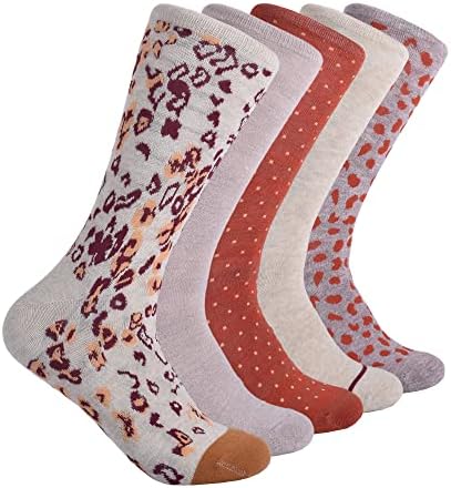 Lucky Brand Women's Crew Socks 5Pack Lucky Brand