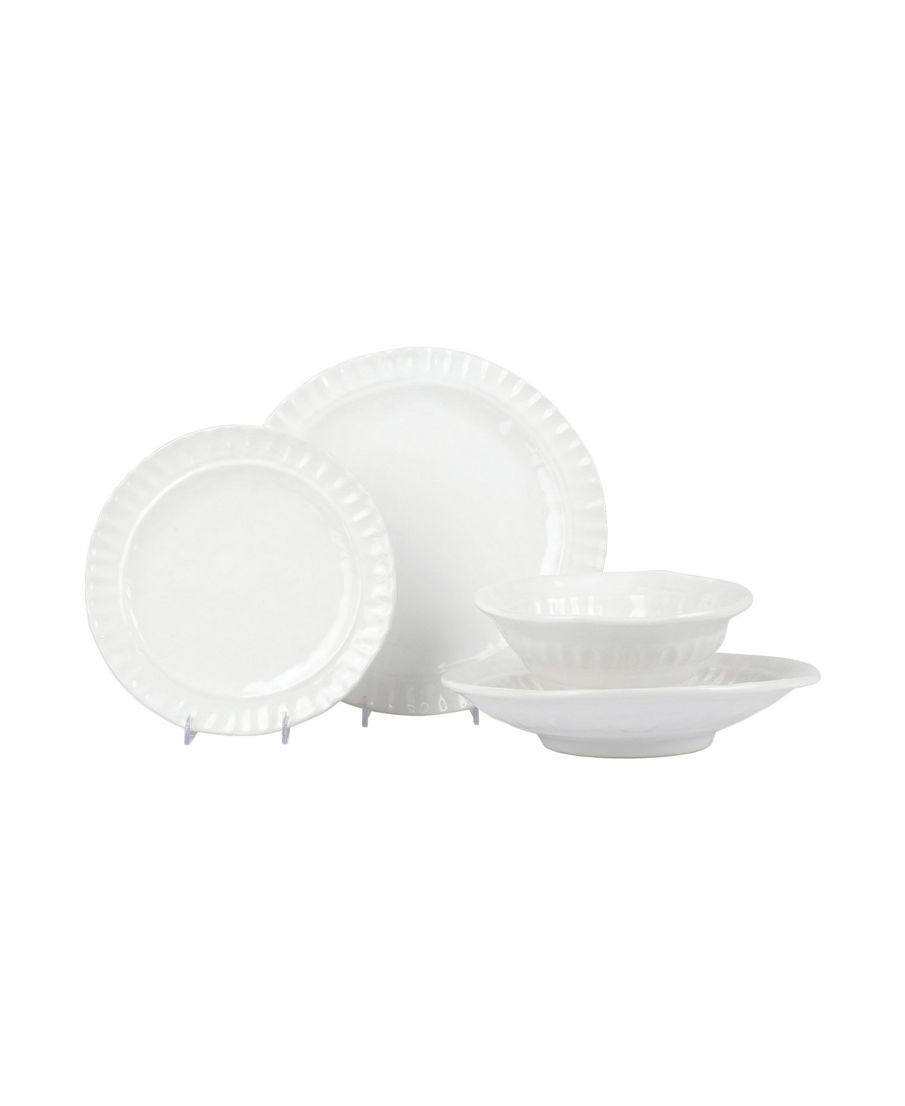 Pietra Serena Four-Piece Place Setting Vietri