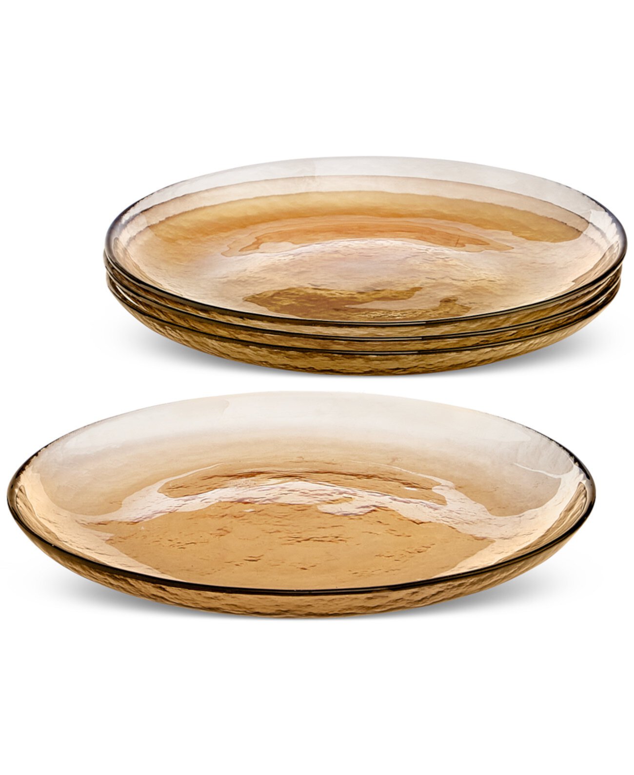 Sunstone Glass Dinner Plates, Set of 4, Exclusively at Macy's Oake