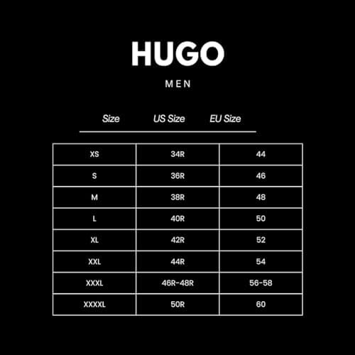 HUGO Men's Logo Stripe Cotton Hooded Sweatshirt Hugo