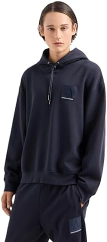 Armani Exchange Men's Ax Logo Cotton French Terry Full Zip Sweatshirt A｜X Armani Exchange