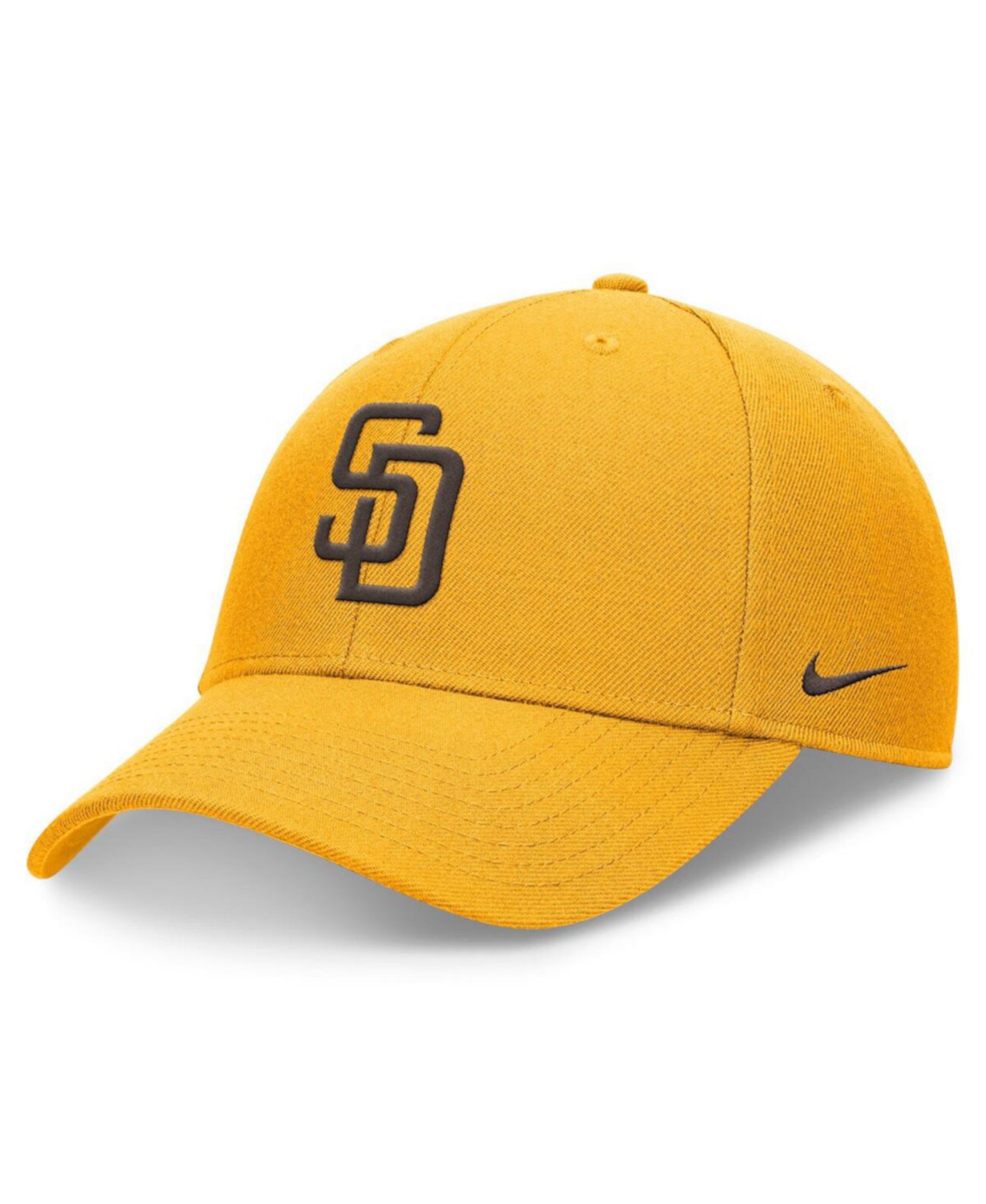 Men's Gold San Diego Padres Evergreen Club Performance Adjustable Hat Nike