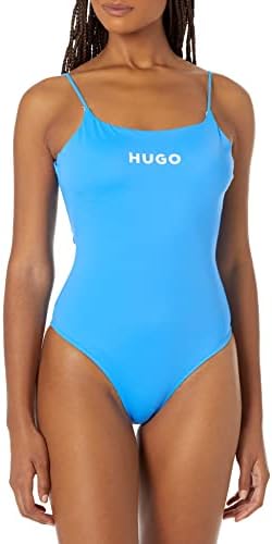 HUGO Women's Iconic Center Logo Full Piece Swimsuit Hugo