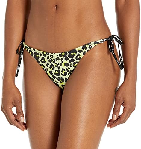 HUGO Women's Standard Iconic Slim Fit String Bikini Bottom Hugo