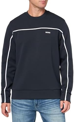 BOSS Men's Iconic Logo Crewneck Sweatshirt Boss