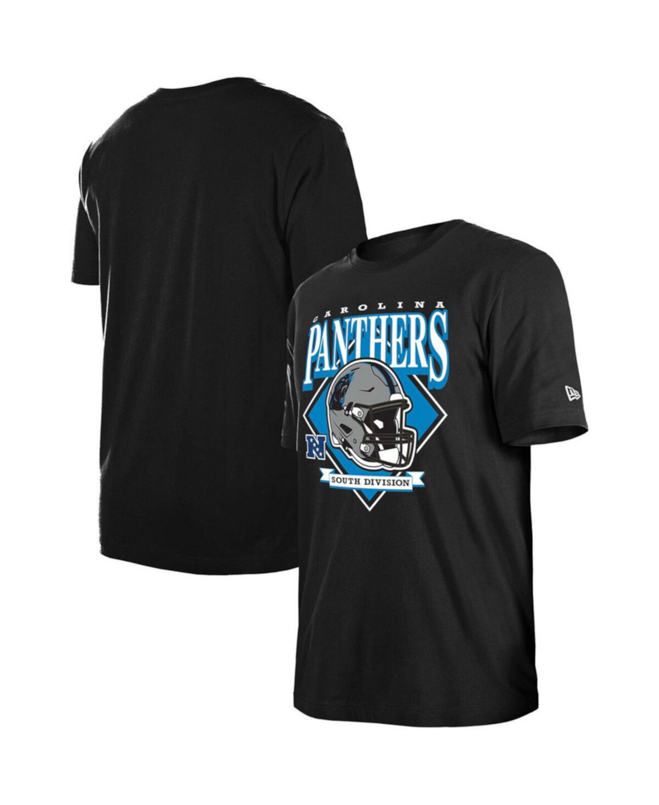 Men's Black Carolina Panthers Team Logo T-Shirt New Era