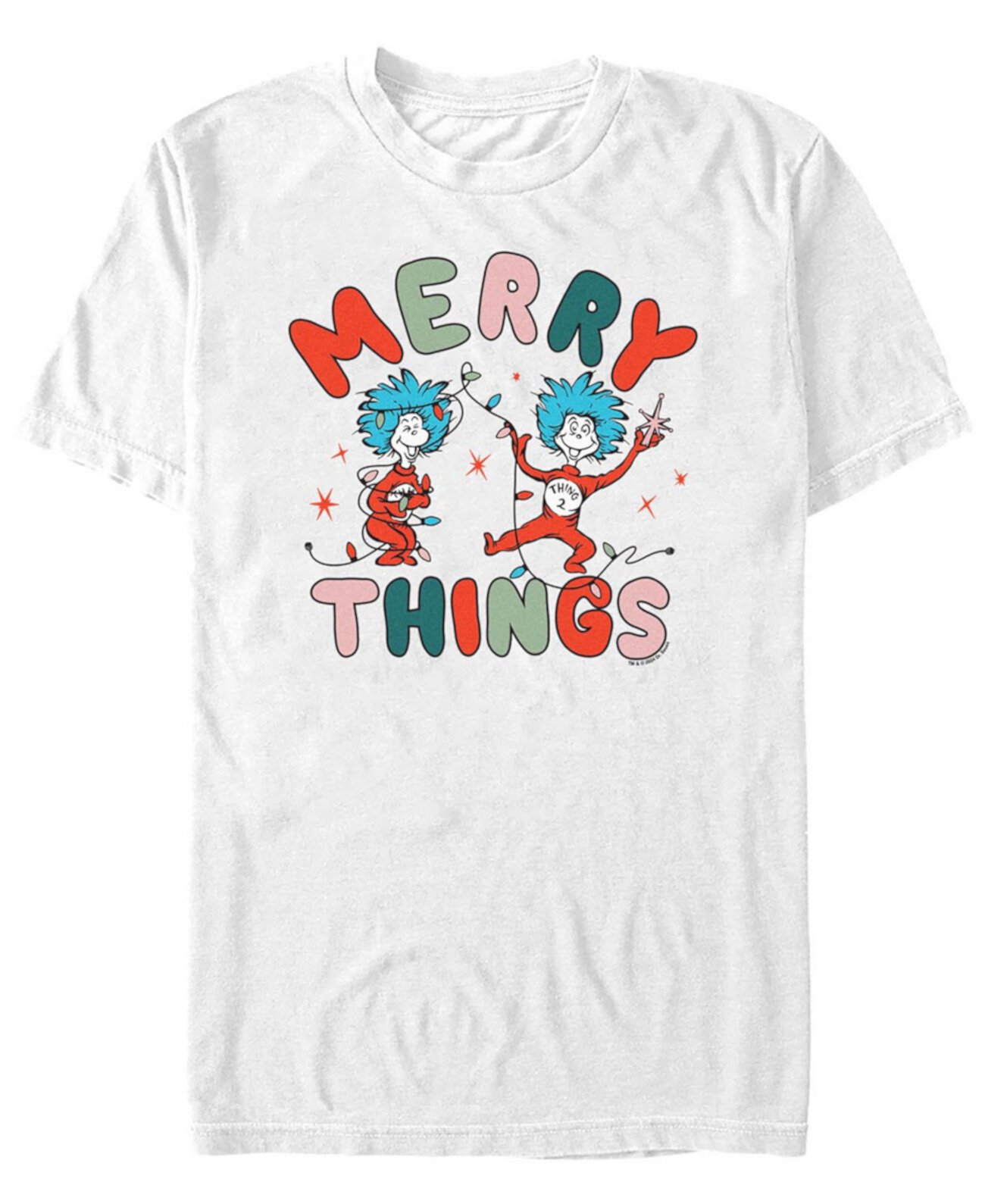 Men's Merry Things Short Sleeve T-Shirt Fifth Sun