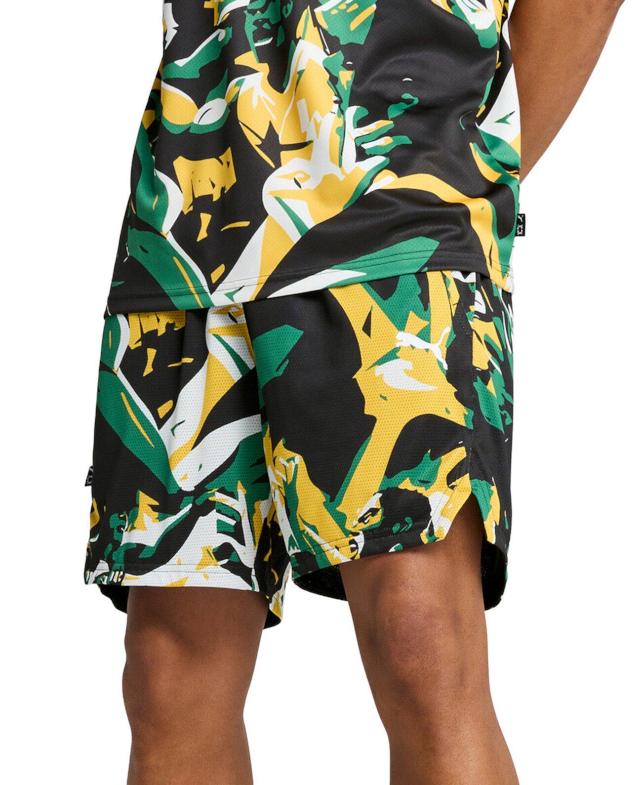 Men's Rival Rage Regular-Fit Printed 9" Mesh Shorts Puma