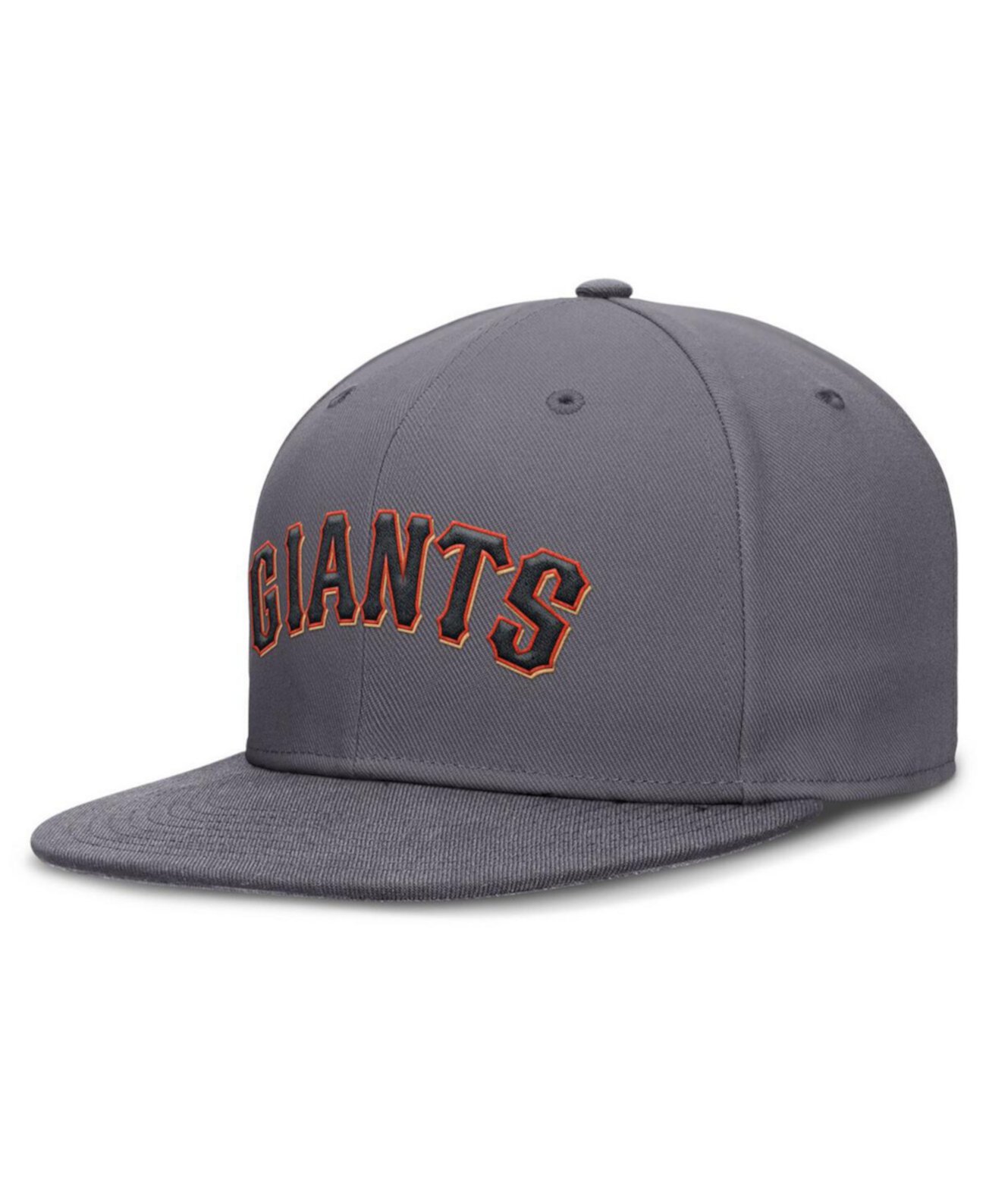 Мужская облегающая серая бейсболка San Francisco Giants с технологией Dri-FIT, 100% полиэстер Nike