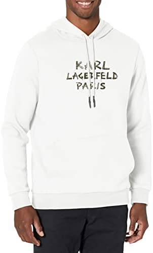 KARL LAGERFELD Men's Color Block Solid Pullover Karl Lagerfeld