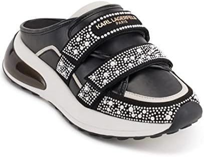 KARL LAGERFELD Women's Devora Slip On Trendy Sneaker Mule Karl Lagerfeld