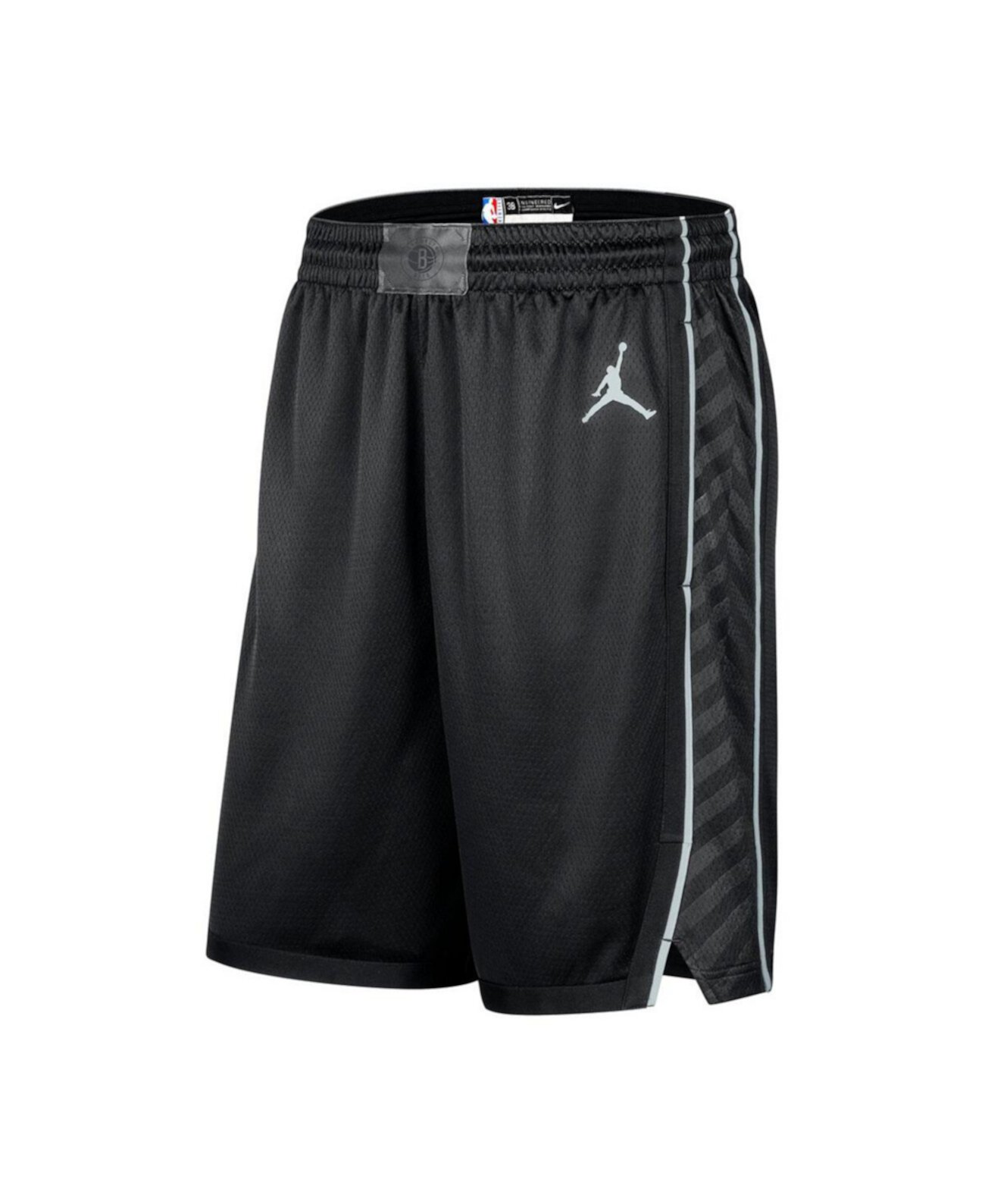 Men's Black Brooklyn Nets 2024/25 Statement Edition Performance Swingman Shorts Jordan