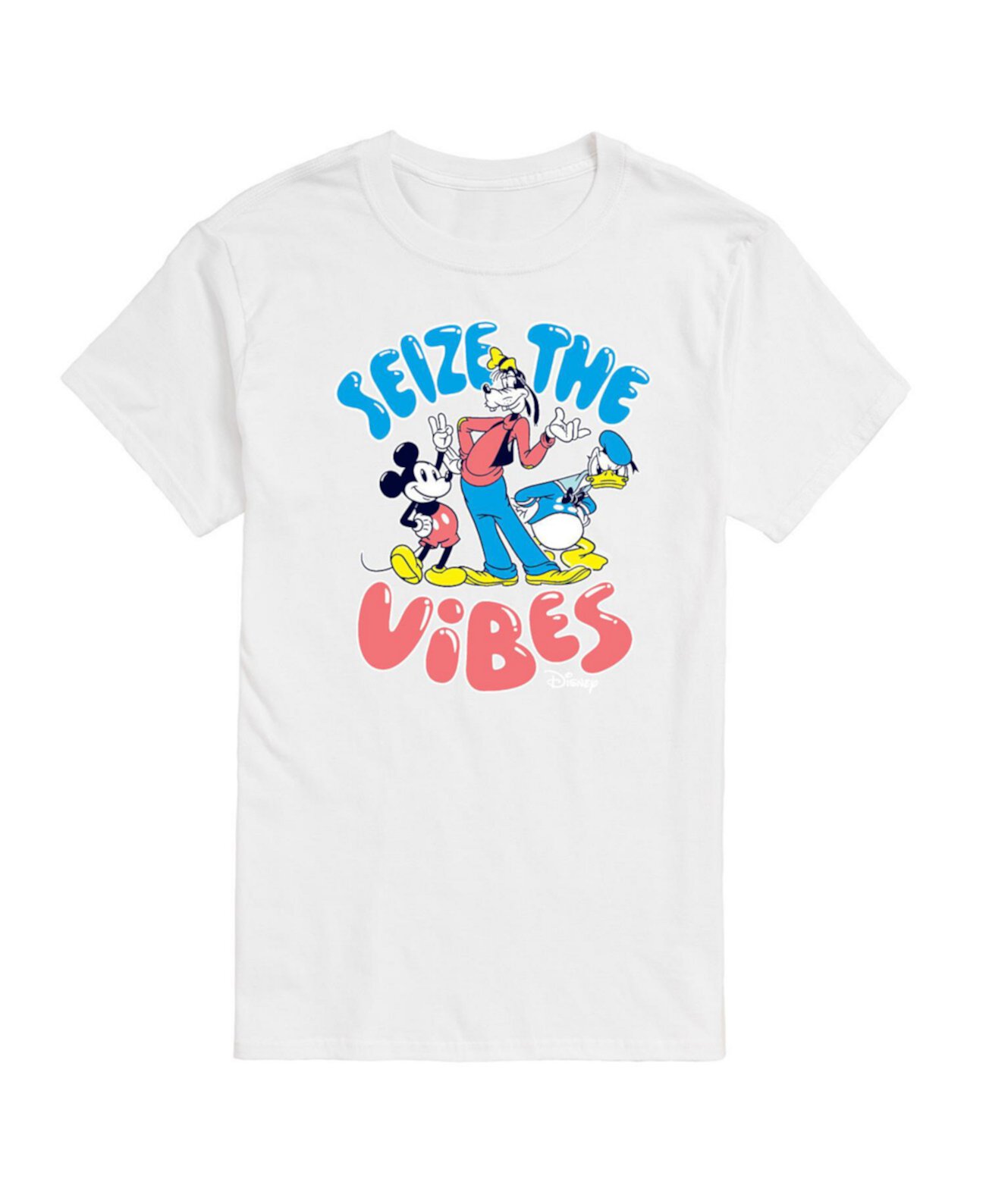 Men's Disney Seize The Vibes Short Sleeve Tee Airwaves