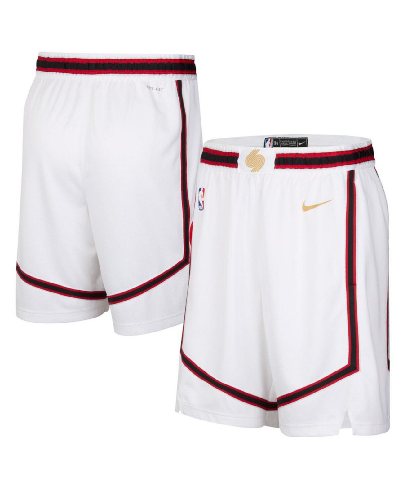 Men's White Houston Rockets 2024/25 City Edition Swingman Shorts Nike