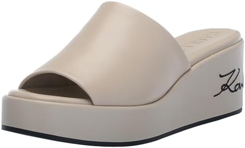 KARL LAGERFELD womens Calvina Espadrille Wedge Sandal Karl Lagerfeld