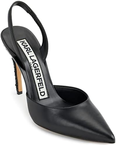 Женские туфли KARL LAGERFELD Caslynn Slingback на каблуке Karl Lagerfeld