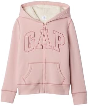 Детская стильная и уютная кофта с капюшоном и логотипом GAP на молнии Gap