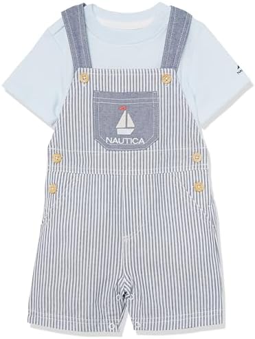 Nautica boys 2 Piece Shortall Set Nautica