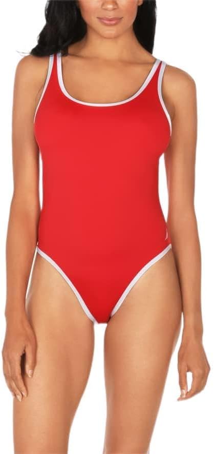 Nautica Women's Standard One Piece Bathing Suit Slimming Tummy Control Swimsuit Swimwear Nautica