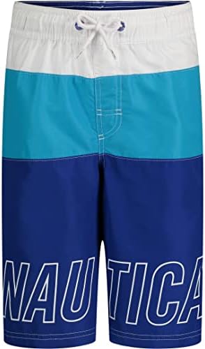 Nautica Boys' Swim Trunk with UPF 50+ Sun Protection Nautica