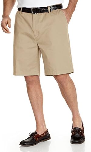 Nautica Men's Cotton Twill Flat Front Chino Short Nautica