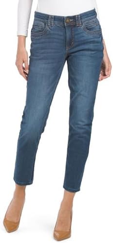 Democracy Women's Ab Solution High Rise Jean, TechBlue, 14 Democracy