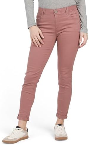 Democracy Women's Ab Solution High Rise Ankle Jean, Wistful Mauve, 4 Democracy