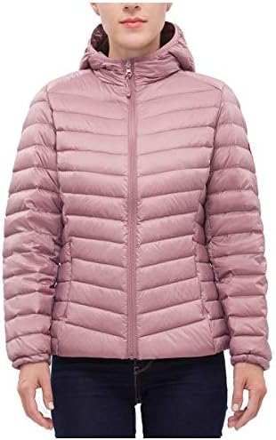 Rokka&Rolla Women's Lightweight Packable Down Puffer Jacket Coat Rokka&Rolla