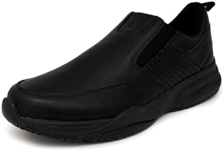 Кроссовки Nautica Slip On черные с защитой от скольжения и водоотталкивающим верхом для кухни и ресторанов Nautica