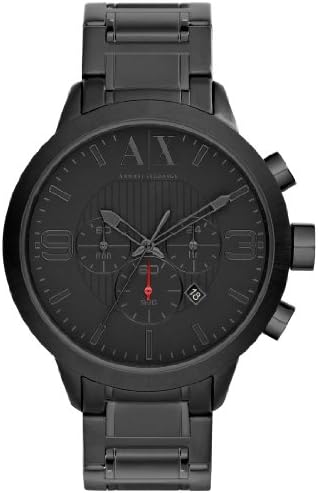 A|X Armani Exchange Chronograph Watch for Men with Stainless Steel, Silicone or Leather Band A｜X Armani Exchange