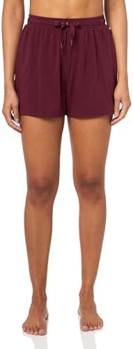 BOSS Single Jersey Small Logo Shorts,Burgundy plum,XL Boss