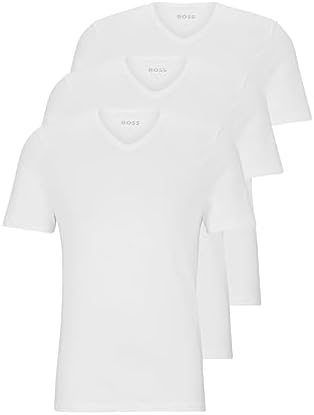 BOSS Men's 3-Pack V Neck Jersey T-Shirts Boss