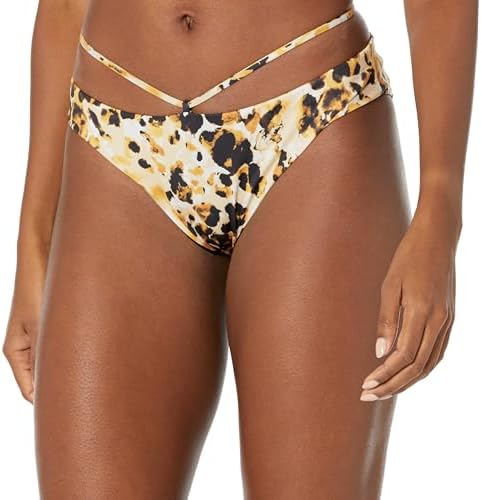 HUGO Women's Standard Modern Camo Print Classic Swim Bottoms Hugo