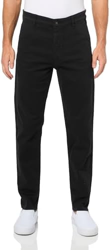 BOSS Techno Twill Tapered Chino Trousers,Black Currant,3532 Boss