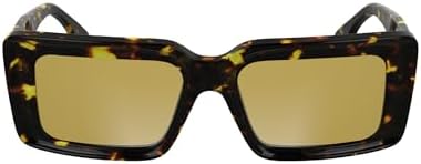 KARL LAGERFELD Women's Sunglasses KL6180S - Tokyo Tortoise with Solid Ocre Lens, Tokyo Tortoise, One Size, Tokyo Tortoise, One Size Karl Lagerfeld