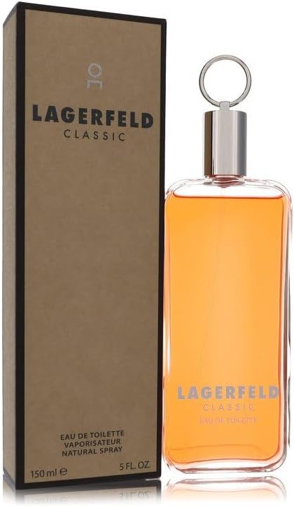 Lagerfeld Classic Lagerfeld EDT Spray Men 5 oz (Pack of 3) Karl Lagerfeld