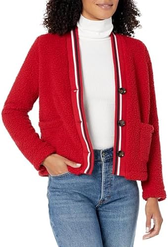 Tommy Hilfiger Women's Soft Sherpa Cardigan Jacket Tommy Hilfiger