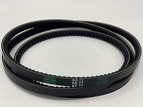 AX77 Classic Cogged V-Belt 1/2 x 79in Outside Circumference Diesel