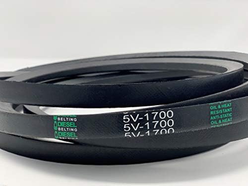 5V1700 V-Belt 5/8 x 170in Outside Circumference Diesel